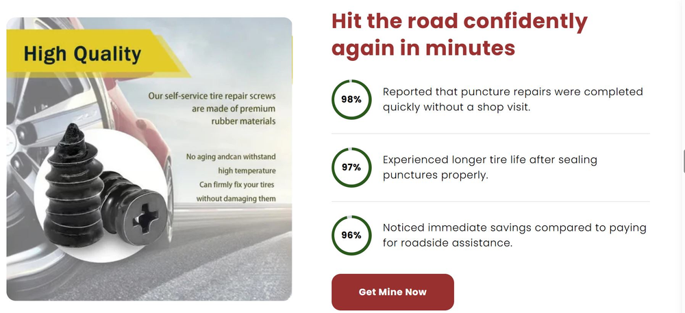 QuickFix Tire Plug Kit